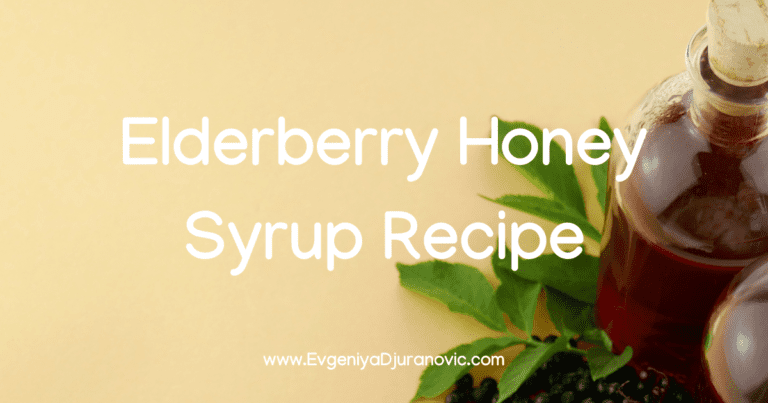 Elderberry Honey Syrup Recipe